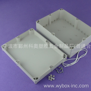 Custom enclosure ip65 waterproof enclosure plastic electrical junction box enclosure cast box PWE208 with size 300*230*110mm